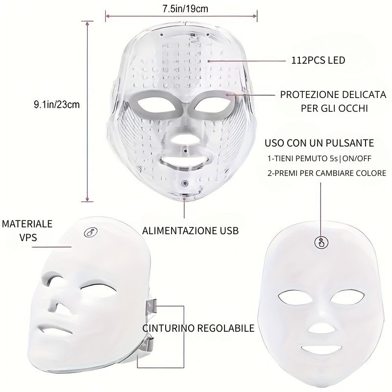 Maschera LED SHYNORA